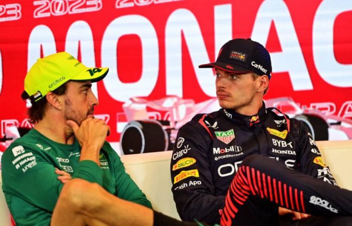 Max Verstappen y Fernando Alonso bajo amenaza de suspensión de carrera