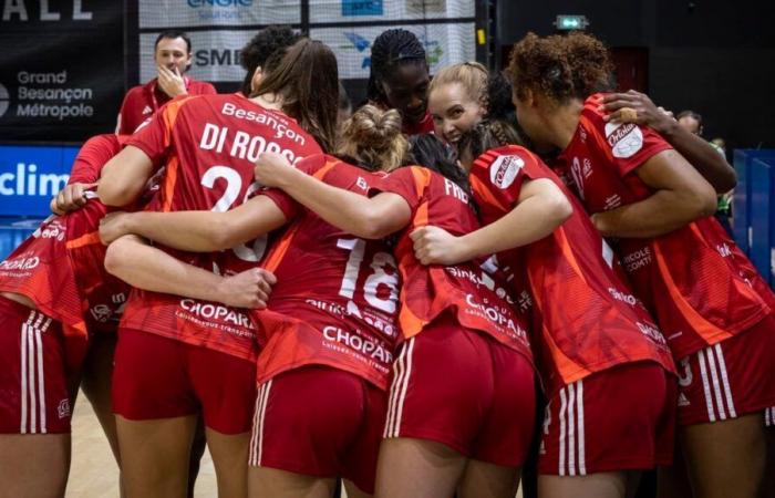 Balonmano: la ESBF todavía resistió un poco a la armada de Brest en D1/LBE