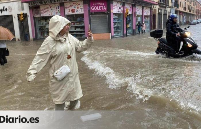 Las imágenes de las inundaciones en Málaga por la nueva DANA