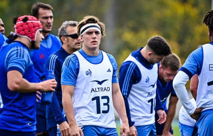 XV de Francia – Paul Costes se lesiona en el tobillo durante un entrenamiento de los Blues