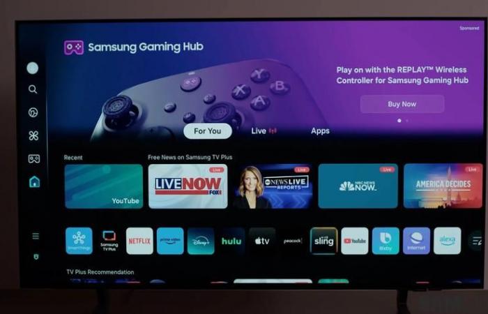 nueva actualización para televisores Samsung en Europa