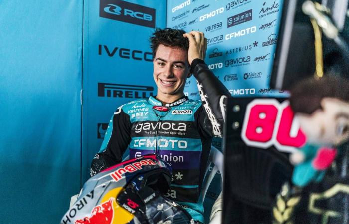 Moto3: David Alonso ayuda a los damnificados de Valencia