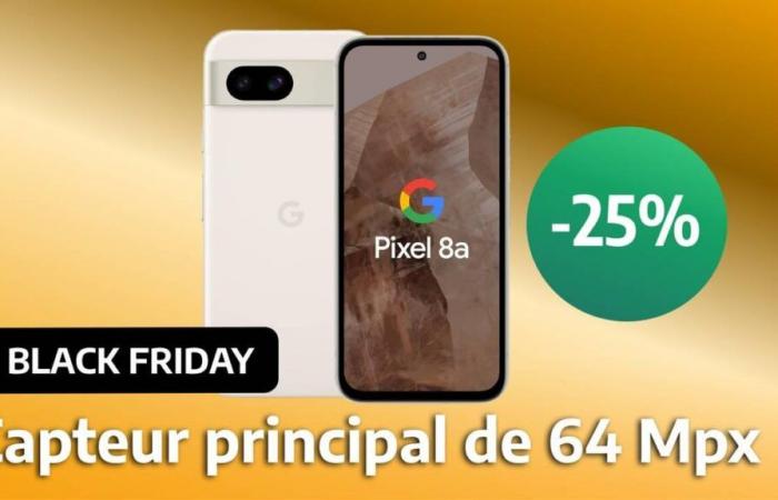 El Google Pixel 8a pierde el 25% de su precio por el Black Friday, difícil encontrar mejor relación calidad-precio para un teléfono con cámara