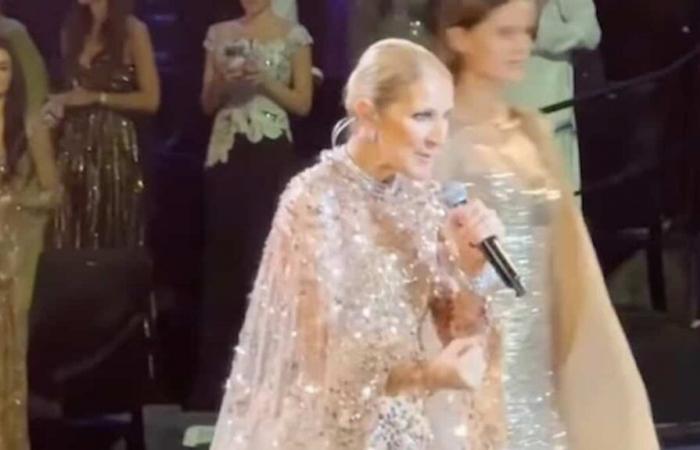 Celine Dion canta una de sus canciones en público por primera vez desde 2020