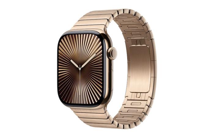 Apple lanza una pulsera de eslabones de oro de 349 € para el Apple Watch