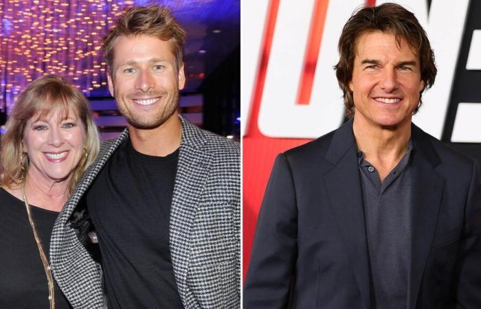 Glen Powell dice que su madre “nunca le permitiría” reemplazar a Tom Cruise en la franquicia “Misión: Imposible”