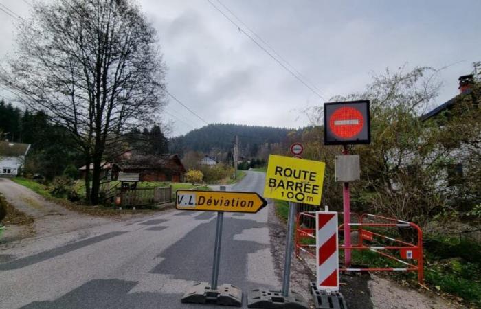 Las barreras de seguridad reemplazadas en Chemin de La Creuse