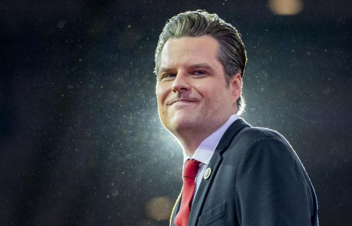 Donald Trump nombra fiscal general a Matt Gaetz