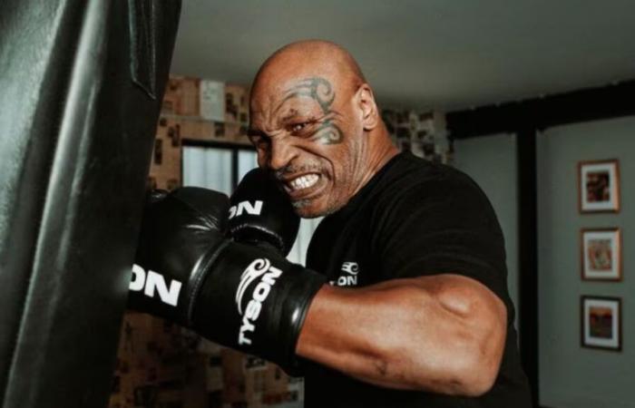 Mike Tyson, 58 años, un físico hercúleo antes de su regreso