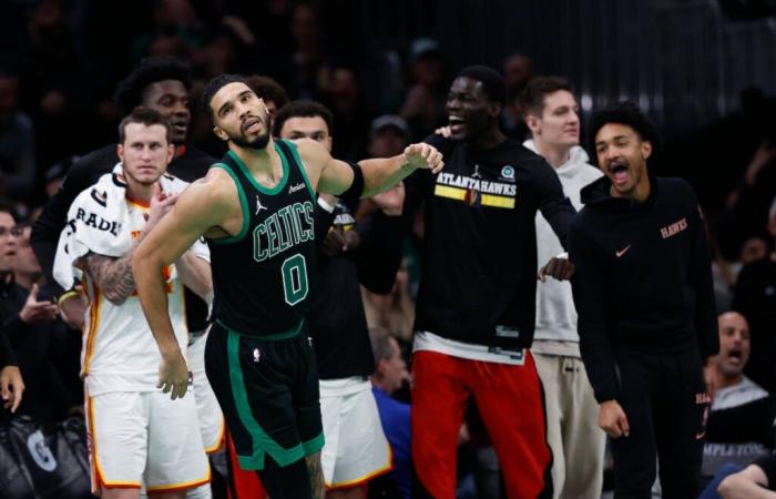 Una quincena de juego indiferente finalmente alcanzó a los Celtics en su primer partido de la Copa de la NBA.