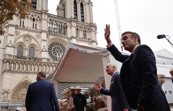 Cinco años después del incendio, Macron quiere tener éxito en su encuentro con Notre-Dame