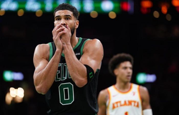 Jayson Tatum asume la culpa de la derrota en los últimos segundos ante los Hawks: “Tengo que conseguir el balón”