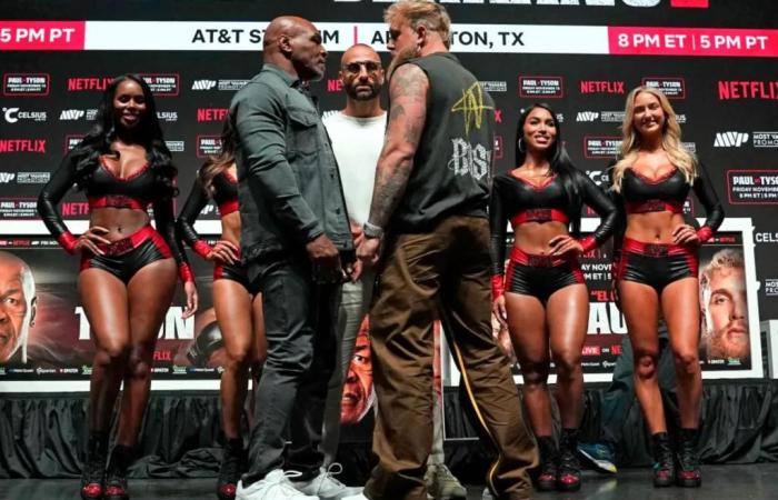 Mike Tyson-Jake Paul pelean en un circo lleno de preguntas