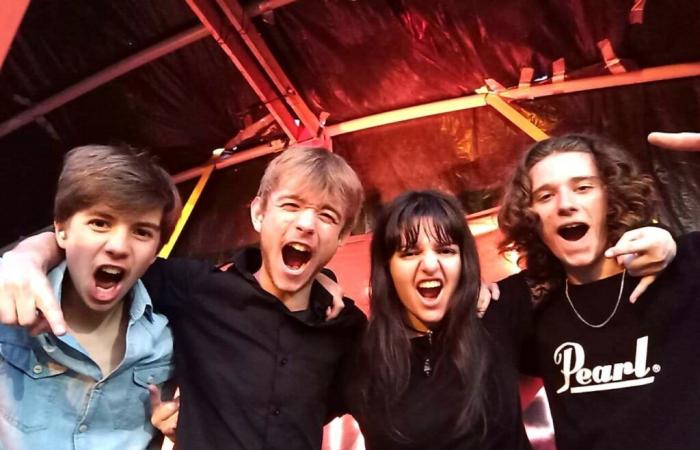 En Calvados, estos jóvenes subirán al escenario del Festival Conquérant Metal Fest