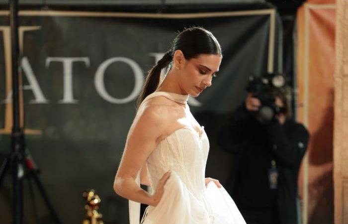 Paul Mescal, Connie Nielsen y Denzel Washington llegaron a la alfombra roja en el estreno real de ‘Gladiator II’ en Londres – fotos