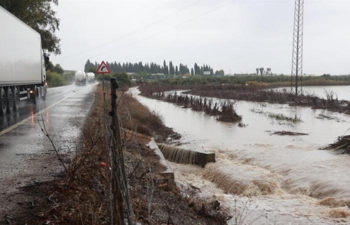 Activados planes locales de emergencia en 81 municipios de Málaga, Granada y Almería por fuertes lluvias