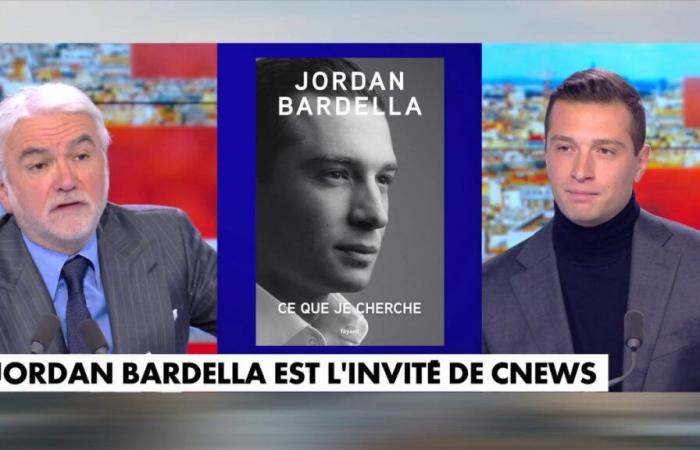 Pascal Praud lleva la corta vida de Jordan Bardella, tensiones en CNews