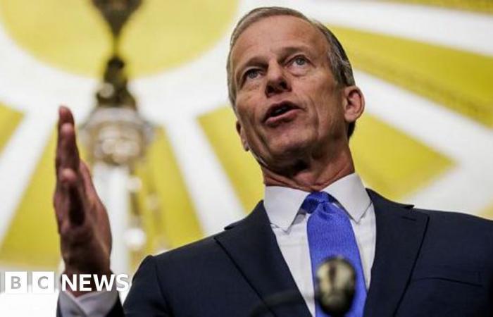 John Thune sucederá a Mitch McConnell como líder republicano del Senado