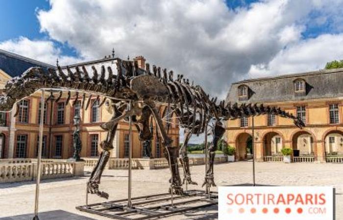 Vulcano, el dinosaurio más grande vendido en subasta este sábado 16 de noviembre en Dampierre-en-Yvelines