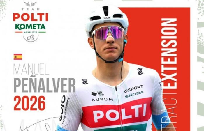 Ciclismo. Transfer – El Team Polti Kometa amplía el veloz piloto español