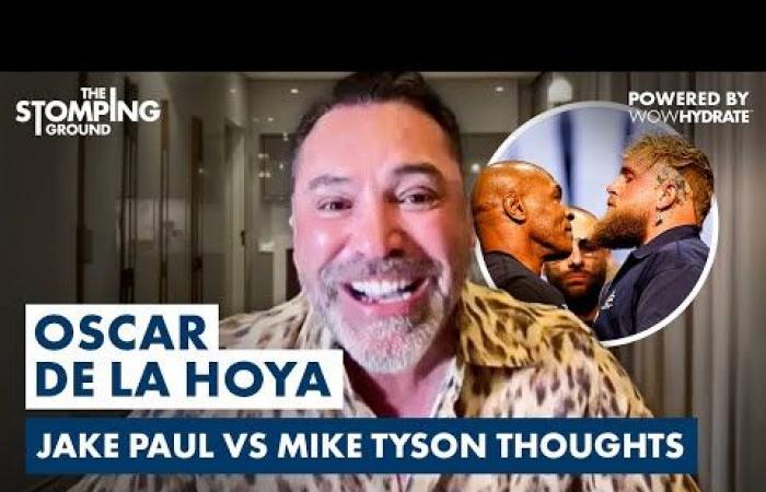 De La Hoya le da 3 rounds a Tyson para noquear al youtuber Paul