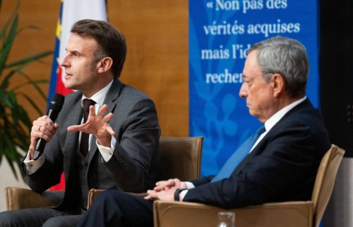 Sobre Europa, Emmanuel Macron repite las mismas palabras y empieza de nuevo