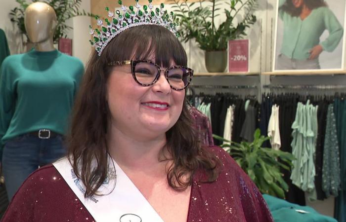 RETRATO. Redonda, orgullosa y del Norte, Charlotte Dufour coronada durante la elección de Miss Diamantissime