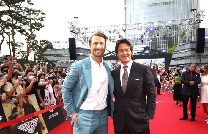 Glen Powell dice que su madre “nunca le permitiría” reemplazar a Tom Cruise en la franquicia “Misión: Imposible”