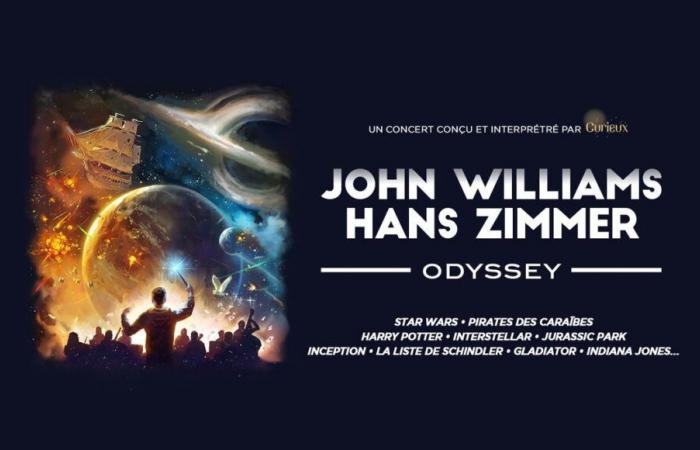 John Williams y Hans Zimmer Odyssey el 22 de noviembre en el Capitole de Champagne