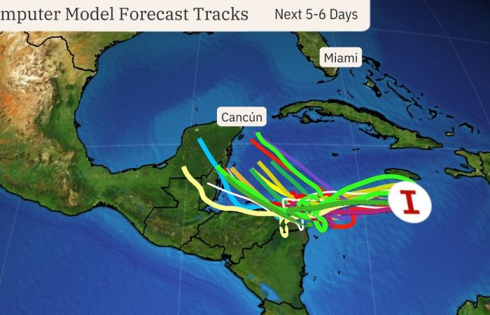 Es probable que se forme tormenta tropical Sara en el Caribe