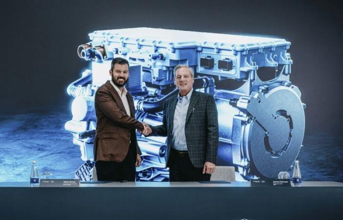 Para su coche eléctrico, la marca nacional saudita se asocia con Rimac