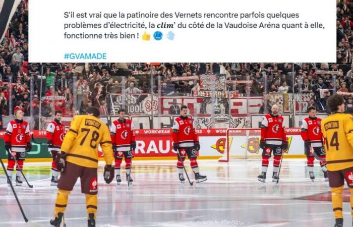 Hockey: el turno de Genève-Servette a la cámara Lausanne HC