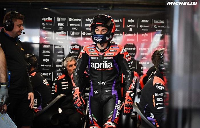 MotoGP Barcelona: Una moto de Viñales vendida en una subasta