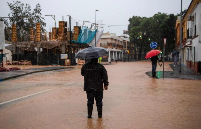 Málaga, Tarragona y Valencia en alerta roja por nuevas lluvias torrenciales, dos semanas después de unas inundaciones mortales