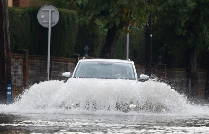 alerta roja de la AEMET en Málaga y Tarragona por lluvias intensas