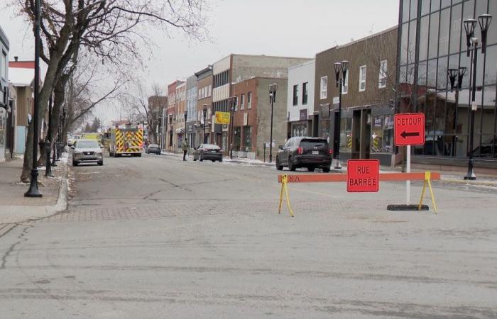 Rouyn-Noranda: una fuga de gas paraliza el centro de la ciudad