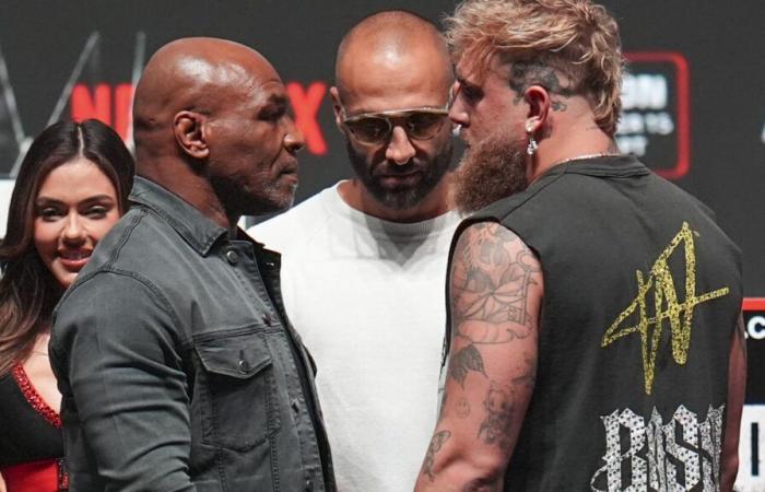 Pelea entre Mike Tyson y Jake Paul: Tyson concede el papel de villano