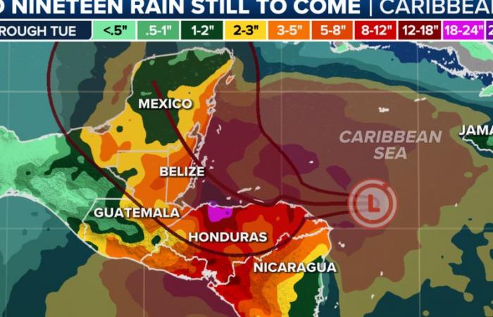 Las principales noticias meteorológicas de hoy: La futura Sara azotará Centroamérica con inundaciones que amenazan la vida