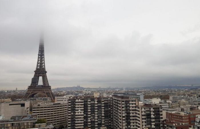 En París, menos de 10 horas de sol desde principios de noviembre