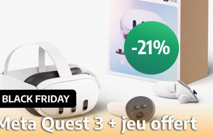 Black Friday: el precio de Meta Quest 3 es -21% para ser asequible antes de Navidad