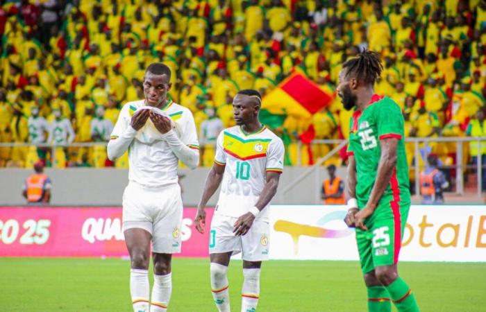 La alineación oficial de los Leones contra Burkina Faso con Krépin Diatta e Idrissa Gueye