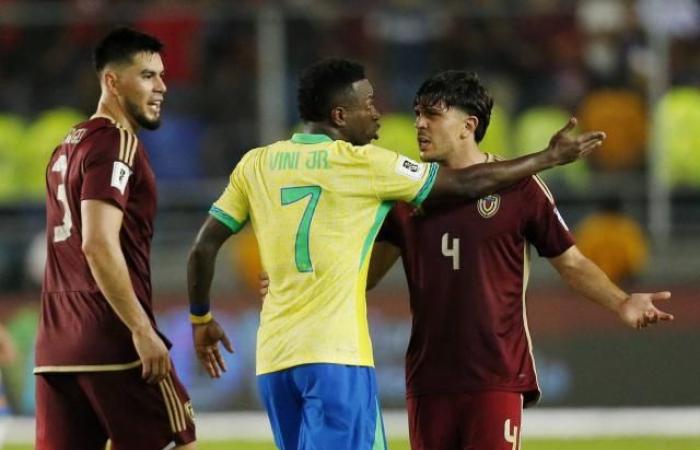 Brasil empató con Venezuela en las eliminatorias para el Mundial 2026