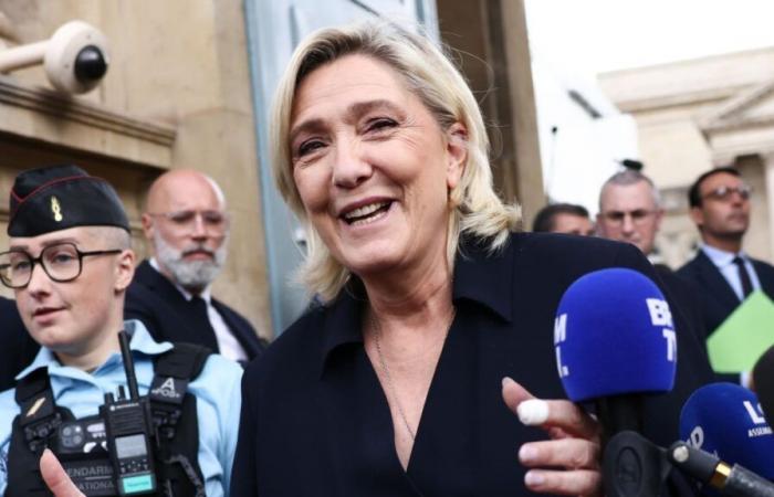 Nagui se atreve a hacer un comentario mordaz sobre Marine Le Pen