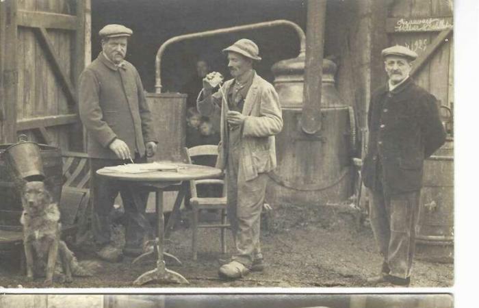 Centrarse en el campo de antaño