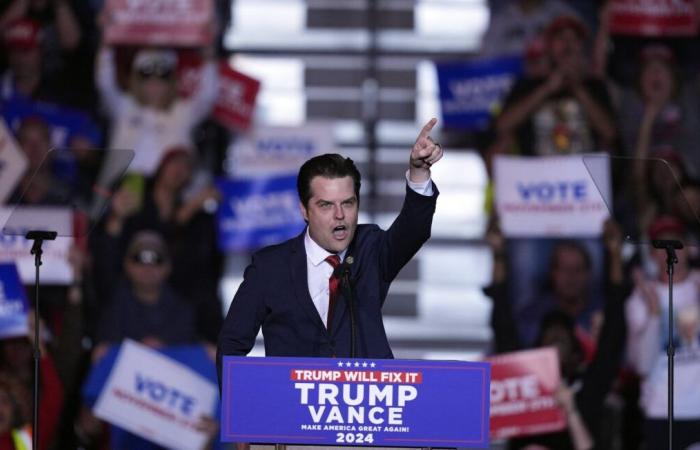 Qué sabemos de Matt Gaetz, designado por Trump para el Departamento de Justicia… y que preocupa en Washington