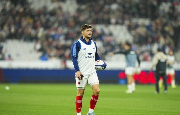 XV de Francia – Reserva para enfrentar a los All Blacks, Matthieu Jalibert le pidió a Galthié que dejara el grupo de Francia para regresar a Burdeos