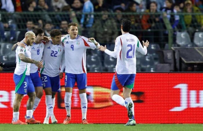 Bélgica-Italia 0-1 en el 45′, los azzurri buscan pasar a cuartos de final