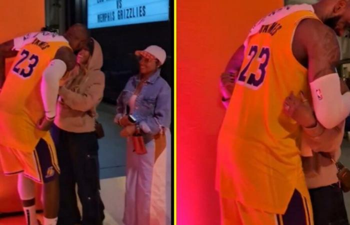 ‘Vivir el momento’: el emotivo LeBron James celebra en privado con su familia después de hacer historia en la NBA