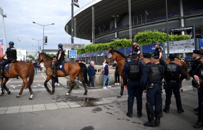 “Seguimos extremadamente concentrados”, las autoridades en alerta antes de este partido de “alto riesgo” en el Stade de France