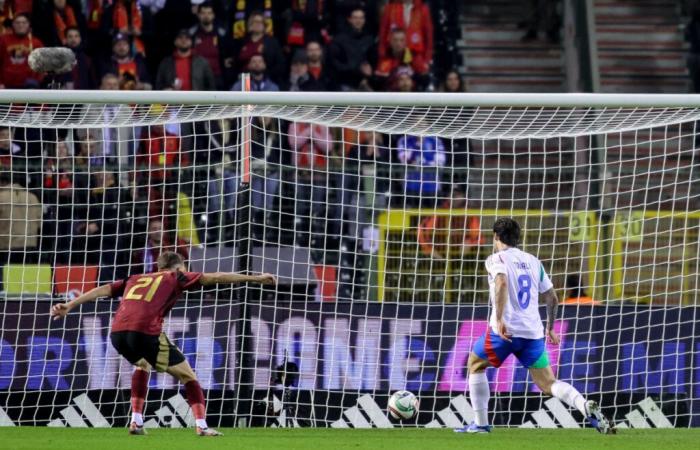 Tonali marca el primer gol de Italia para poner fin a una sequía de 460 días